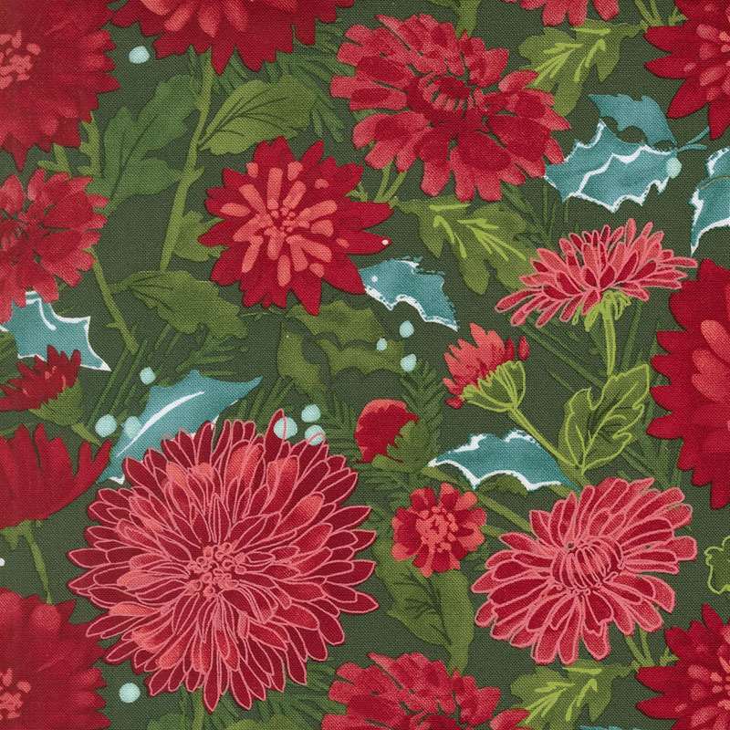 Mums Christmas By Robin Pickens For Moda - Spruce