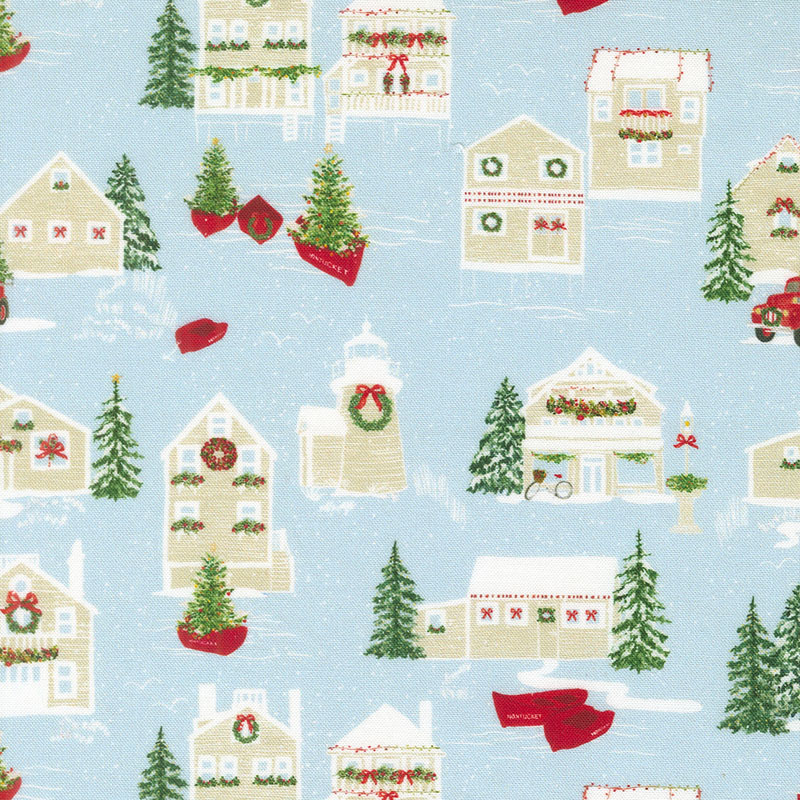Nantucket Noel By Camille Roskelley For Moda - Frost