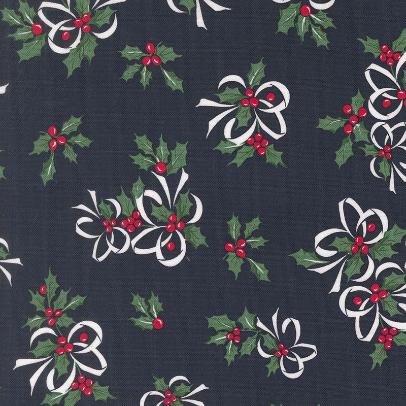 Nantucket Noel By Camille Roskelley For Moda - Navy