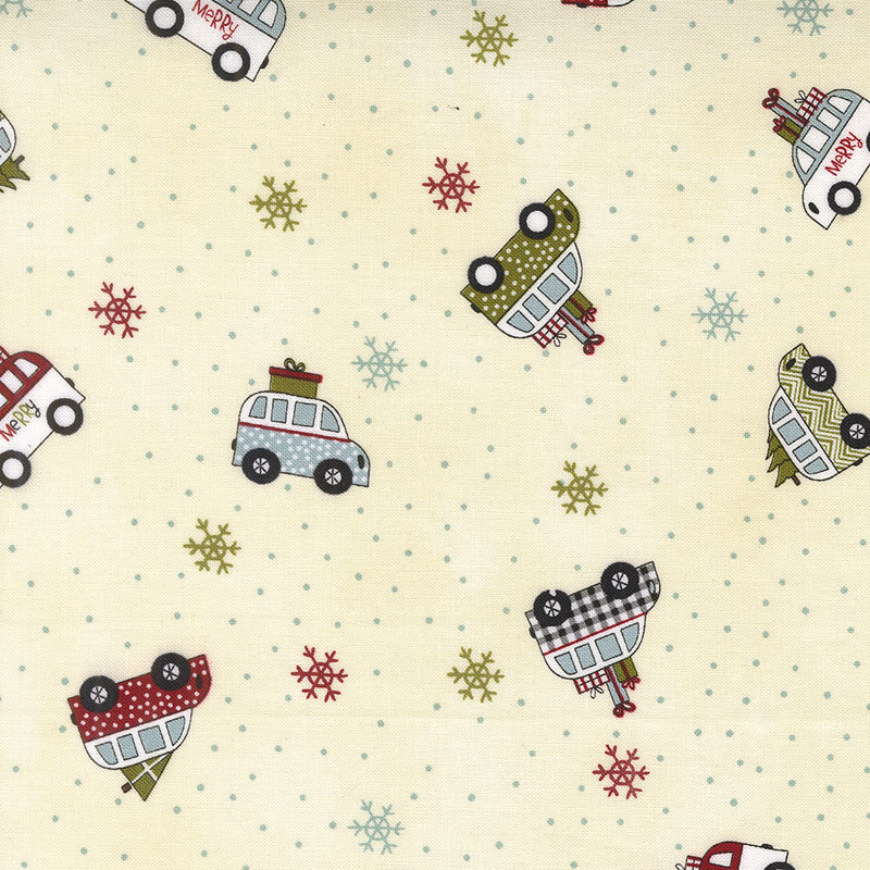 Christmas Vacation By Sweetwater For Moda - Vanilla