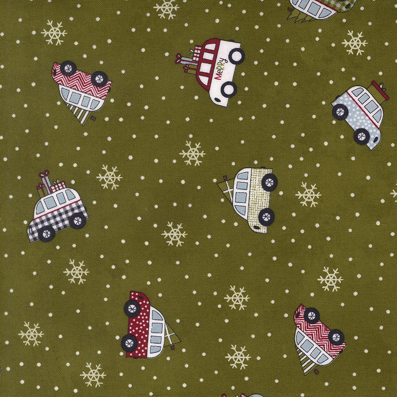 Christmas Vacation By Sweetwater For Moda - Pine