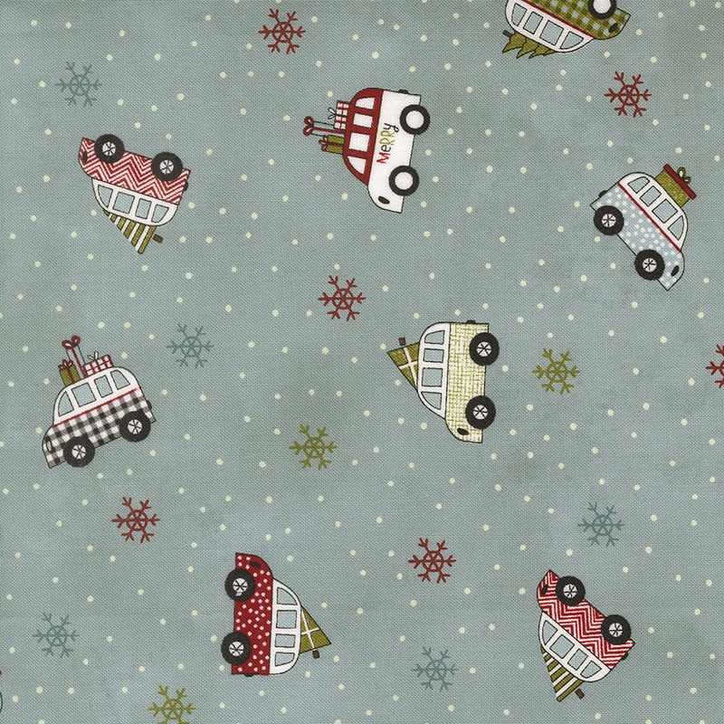 Christmas Vacation By Sweetwater For Moda - Storm