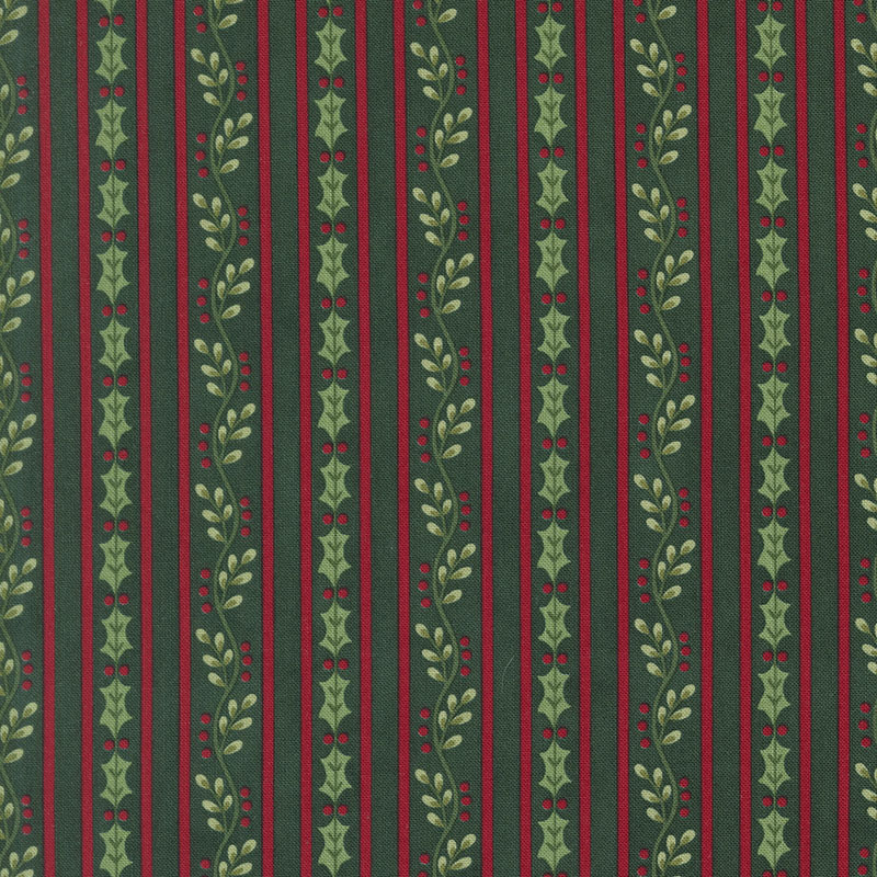 Snowy St Nick By Deb Strain For Moda - Evergreen