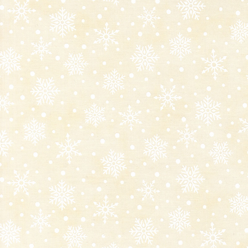 Snowy St Nick By Deb Strain For Moda - Winter White