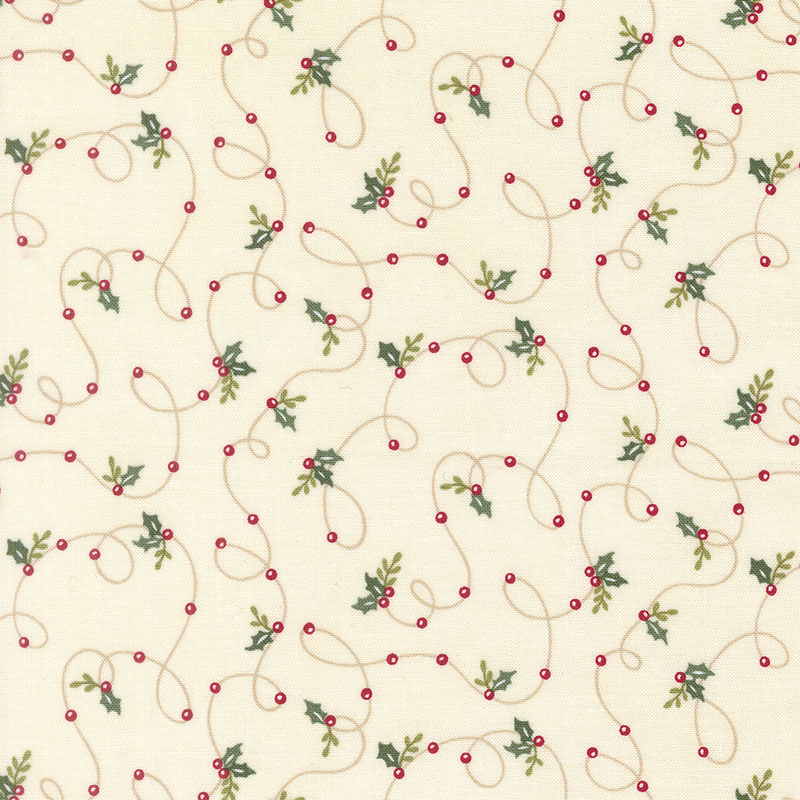 Snowy St Nick By Deb Strain For Moda - Winter White