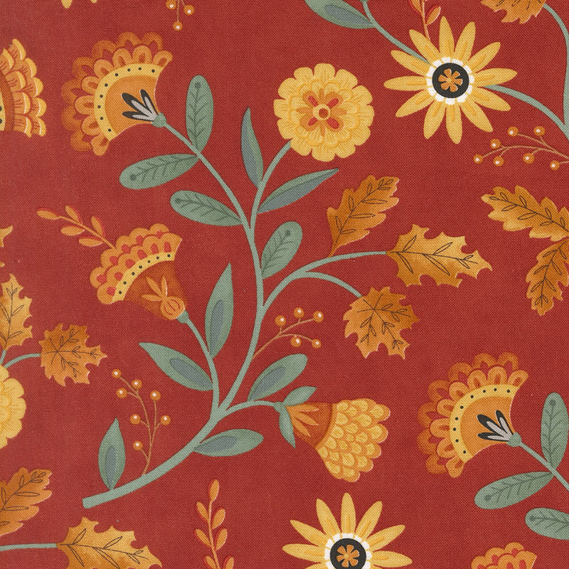 Fall Folktale By Deb Strain For Moda - Rust