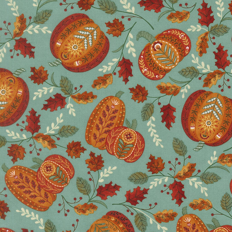 Fall Folktale By Deb Strain For Moda - Pond