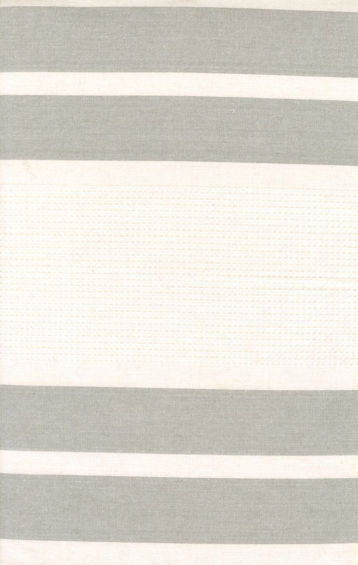 Eucalypt Toweling 18" By Pieces To Treasure For Moda - White - Silver