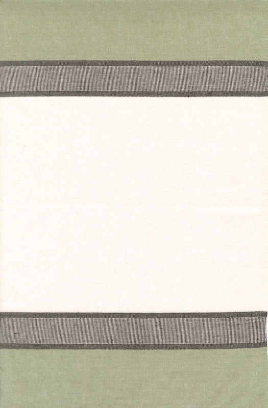 Eucalypt Toweling 18" By Pieces To Treasure For Moda - White - Iron- Eucalypt