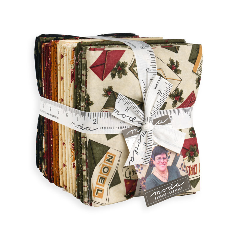 A Vintage Christmas Ii Fat 1/4\'s By Moda - 34 Pcs