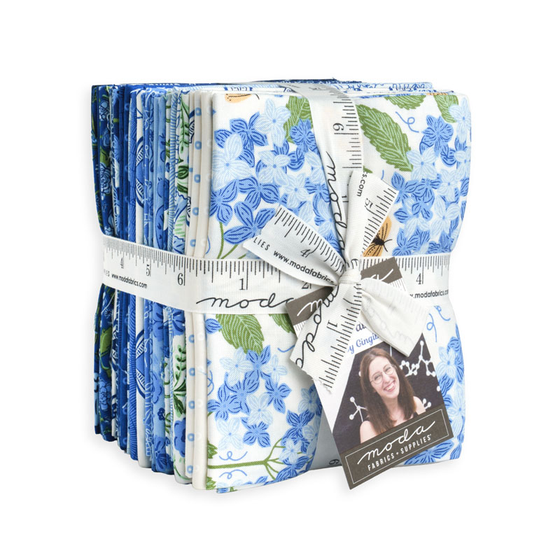 Prairie Blue Fat 1/4\'s By Moda - 24 Pcs
