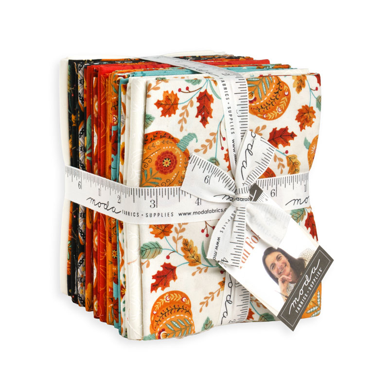 Fall Folktale Fat 1/4\'s By Moda - 22 Pcs