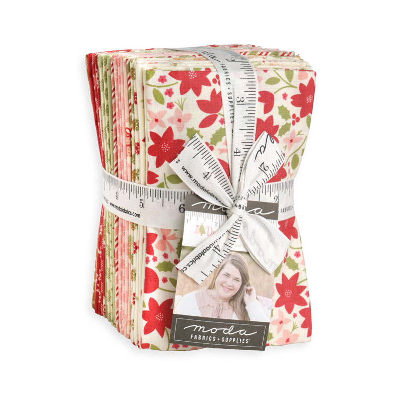 December Darling Fat 1/8\'s By Moda - 34 Pcs