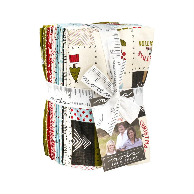 Christmas Vacation Fat 1/8\'s By Moda - 31 Pcs