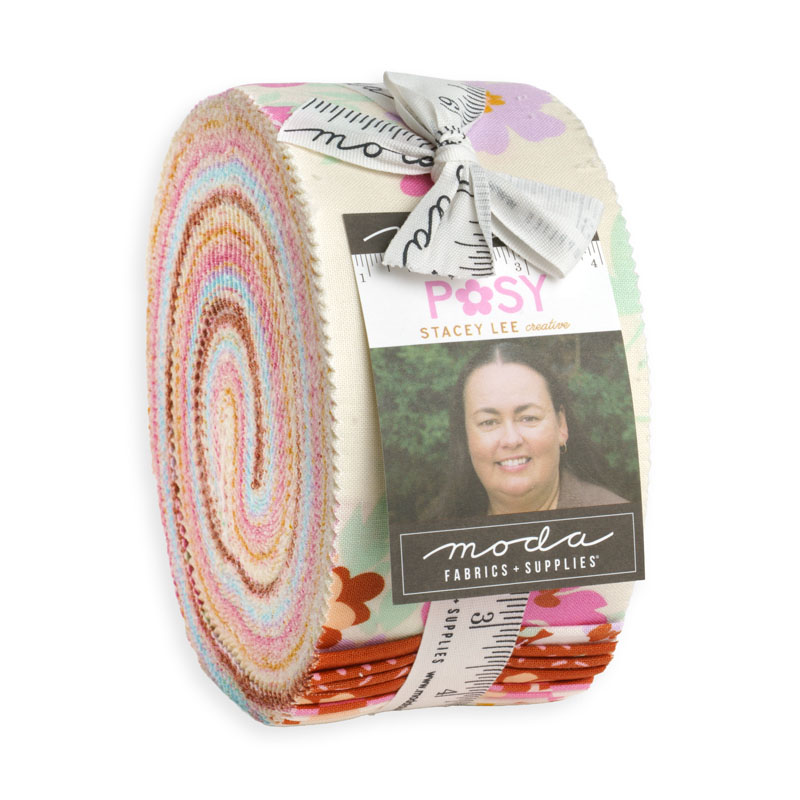 Posy Jelly Rolls By Moda - Packs Of 4
