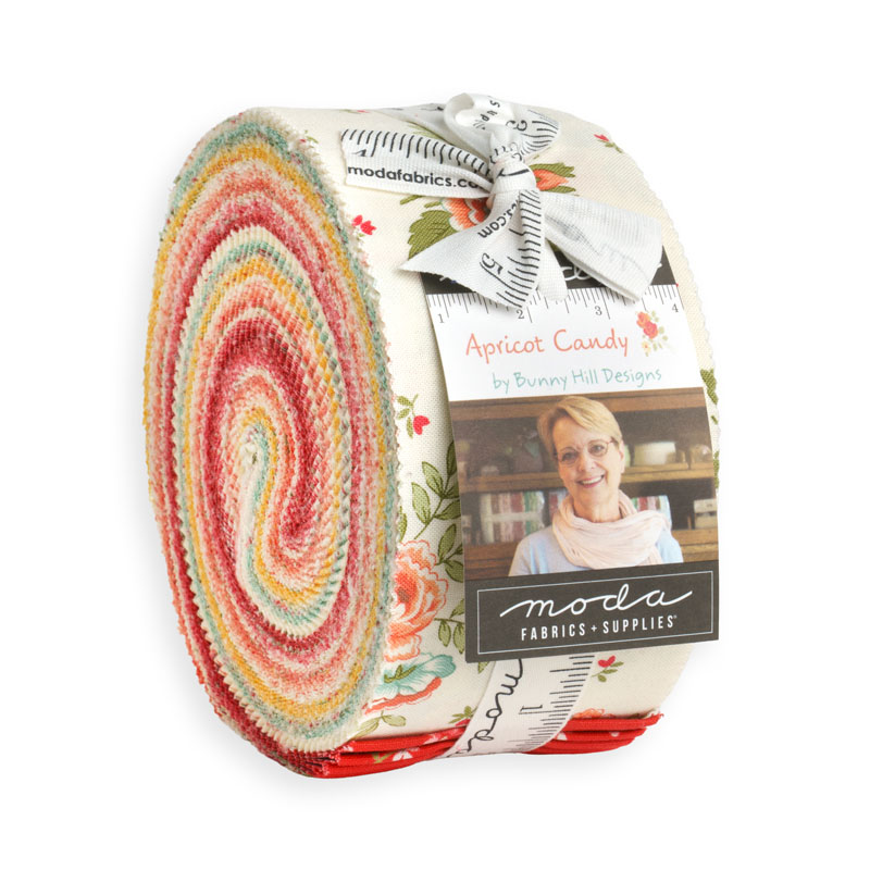 Apricot Candy Jelly Rolls By Moda - Packs Of 4