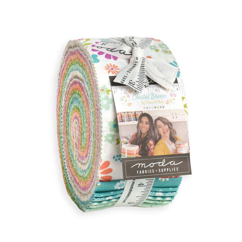 Coastal Breeze Jelly Rolls By Moda - Packs Of 4