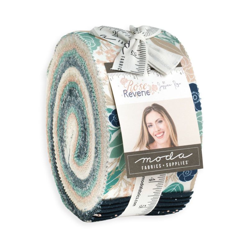 Rose Reverie Jelly Rolls By Moda - Packs Of 4