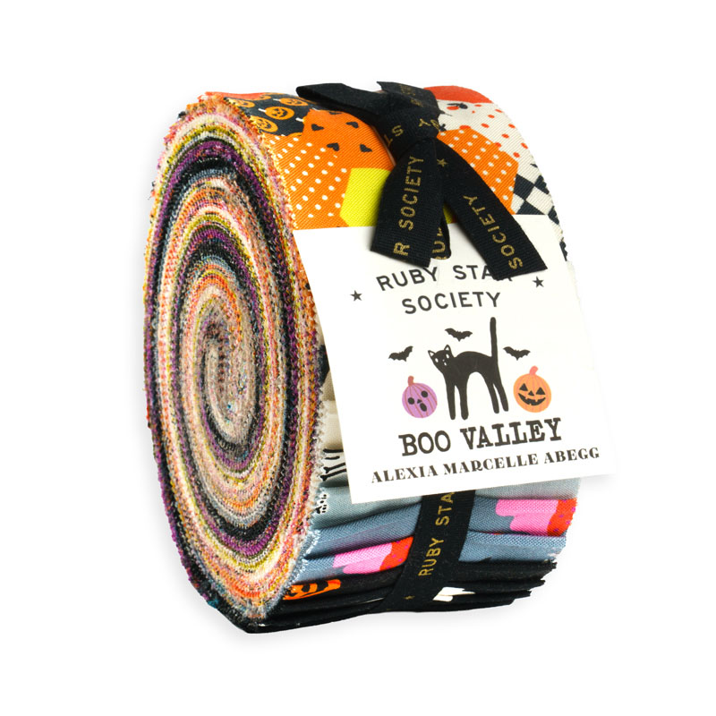Boo Valley Jelly Rolls By Moda - Packs Of 4