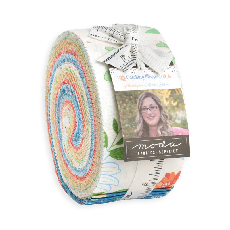 Catching Blossoms Jelly Rolls By Moda - Packs Of 4