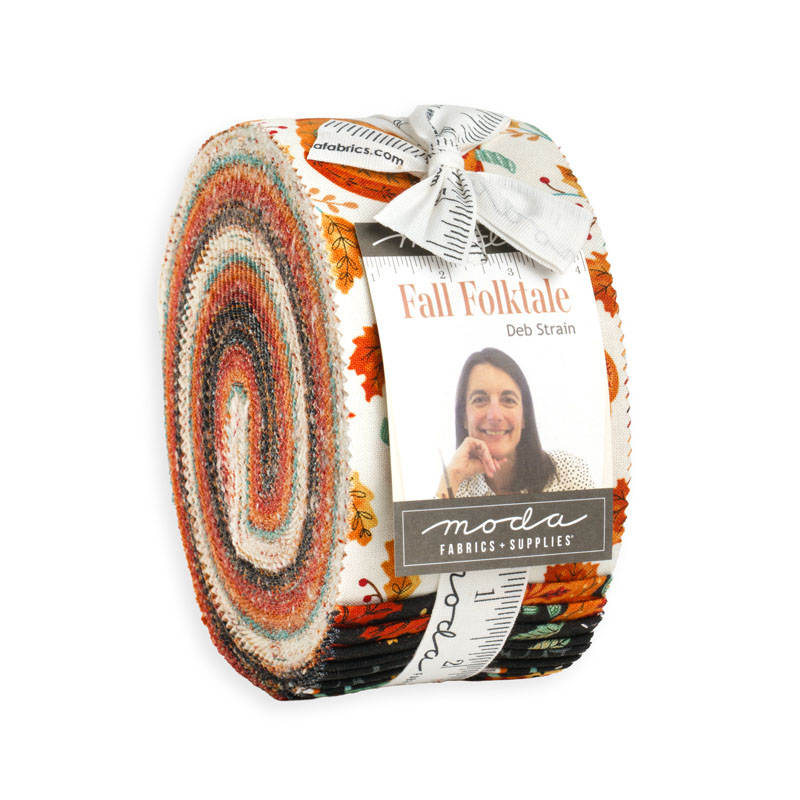 Fall Folktale Jelly Rolls By Moda - Packs Of 4