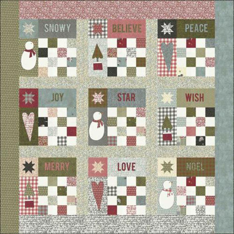 Christmas Vacation - Digital Top By Sweetwater For Moda