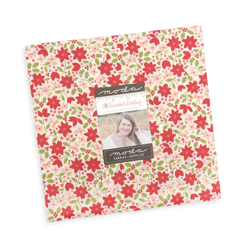 December Darling Layer Cakes By Moda - Packs Of 4