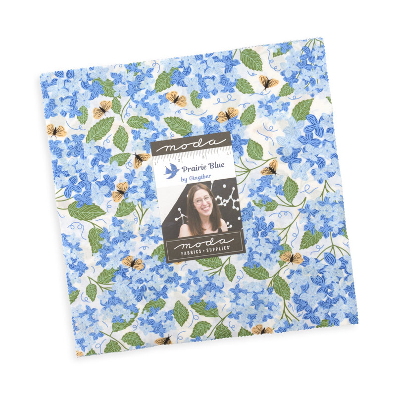 Prairie Blue Layer Cakes By Moda - Packs Of 4