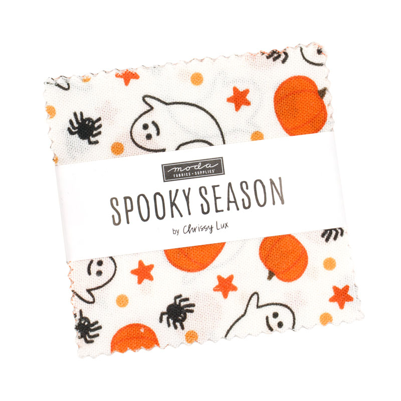 Spooky Season Mini Charm Packs By Moda - Packs Of 24