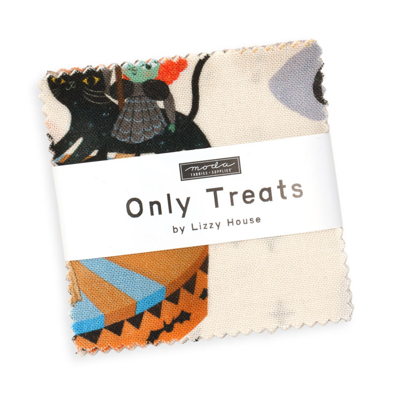 Only Treats Mini Charm Packs By Moda - Packs Of 24