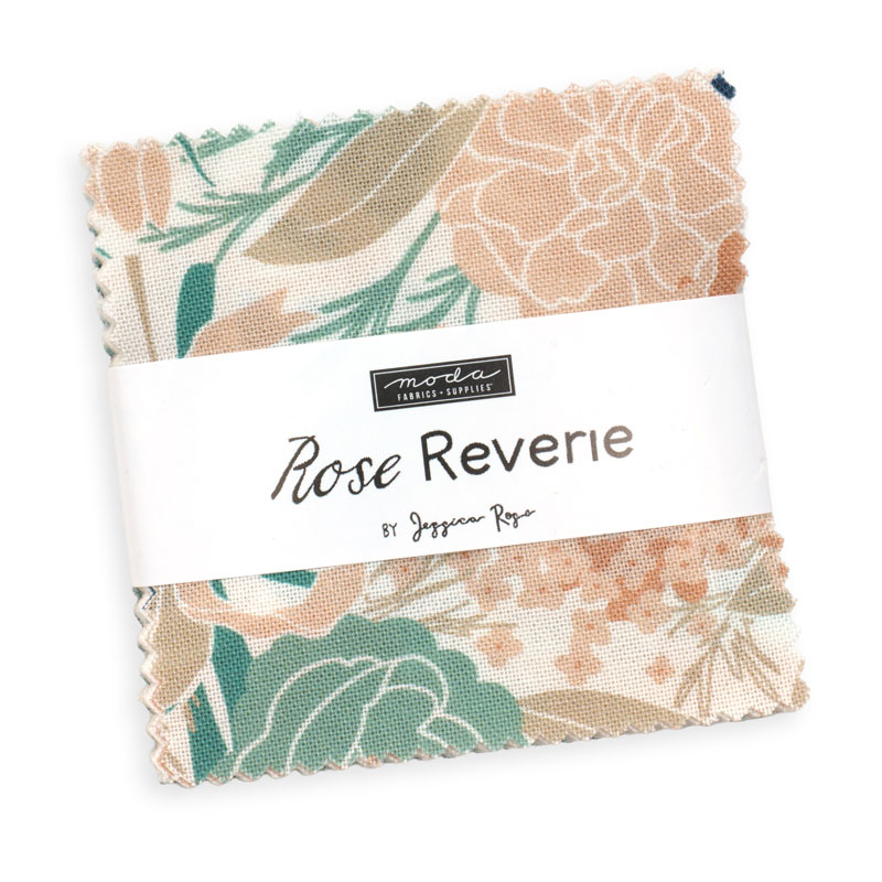 Rose Reverie Mini Charm Packs By Moda - Packs Of 24
