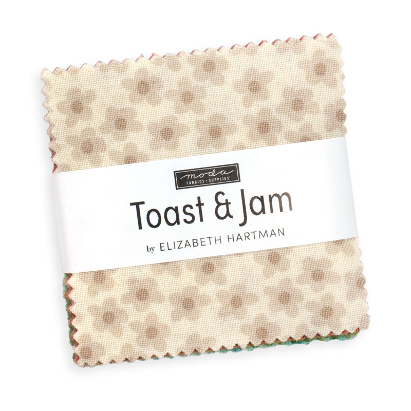 Toast And Jam Mini Charm Packs By Moda - Packs Of 24