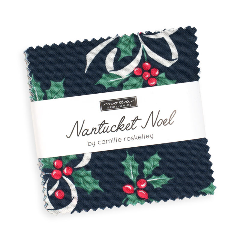 Nantucket Noel Mini Charm Packs By Moda - Packs Of 24