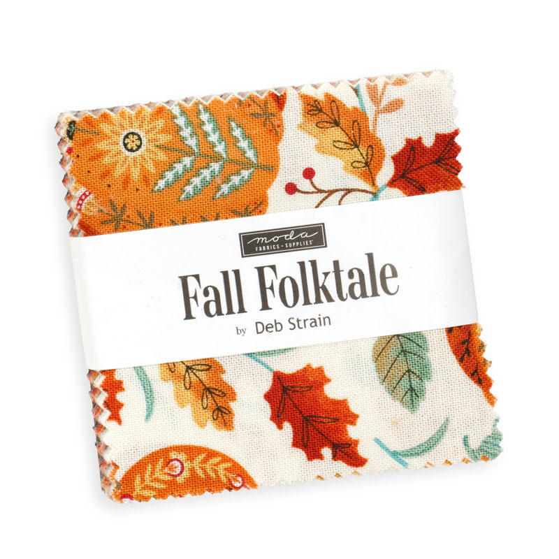 Fall Folktale Mini Charm Packs By Moda - Packs Of 24