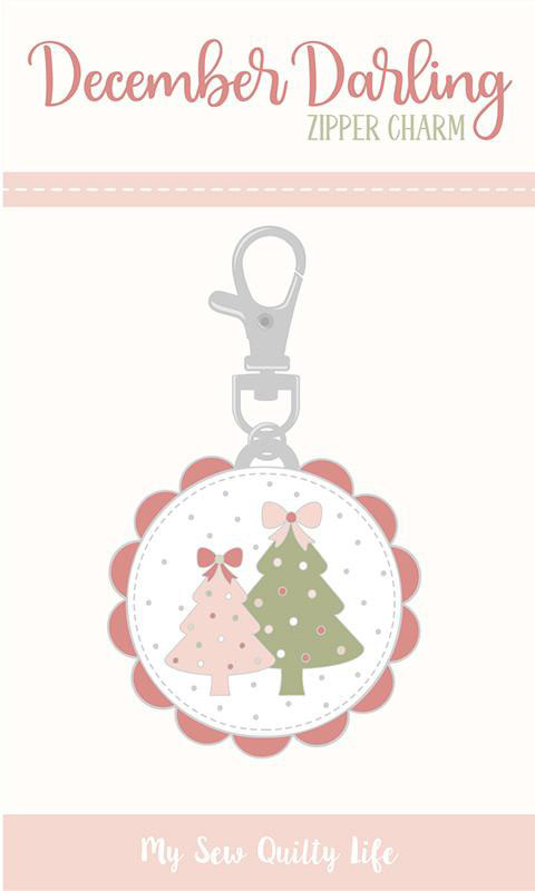 Sweet Trees Zipper Charm 1.75" X 1.75" By My Sew Quilty Life For Moda - Multiple Of 3