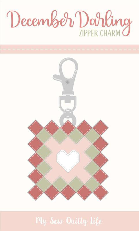 Granny Square Zipper Charm 1.75" X 1.75" By My Sew Quilty Life For Moda - Multiple Of 3