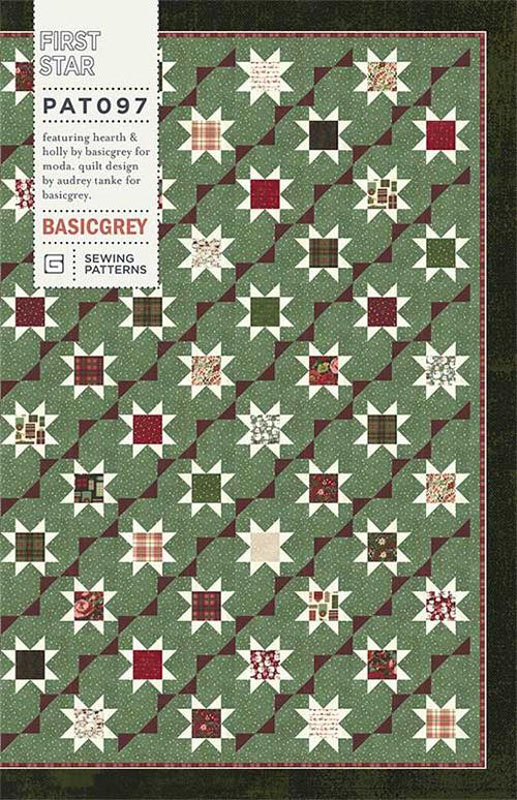 First Star Pattern By Basic Grey For Moda - Minimum Of 3