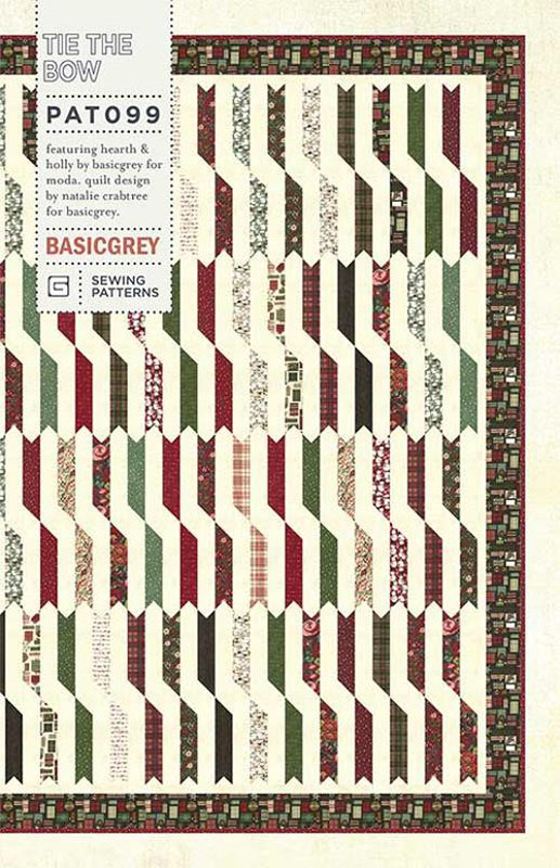 Tie The Bow Pattern By Basic Grey For Moda - Minimum Of 3