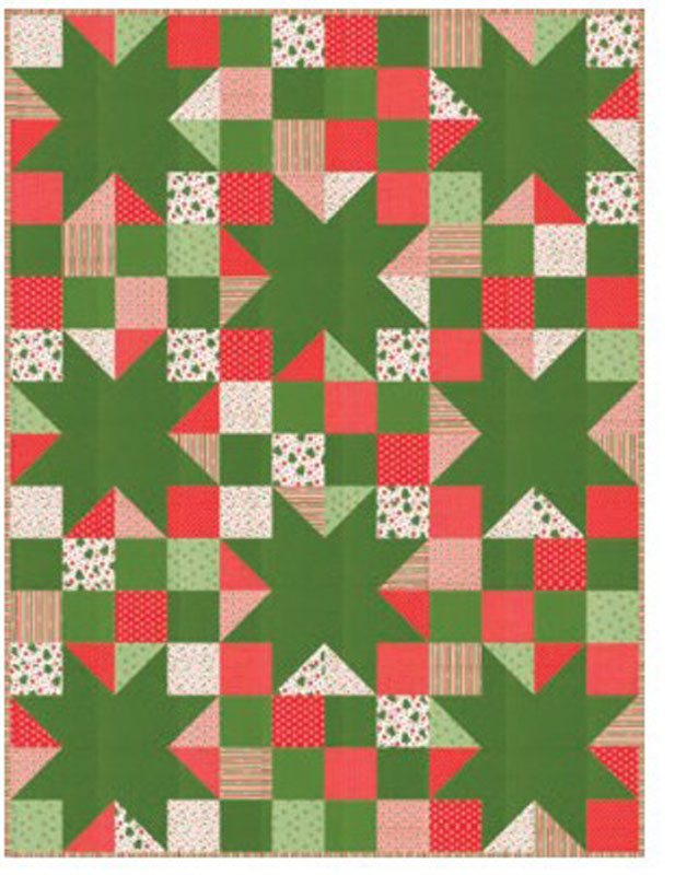 Sullivan Stars Quilt Pattern By Branch And Blume For Moda - Minimum Of 3