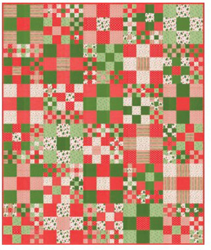 Patchwork Scramble Quilt Pattern By Branch And Blume For Moda - Minimum Of 3