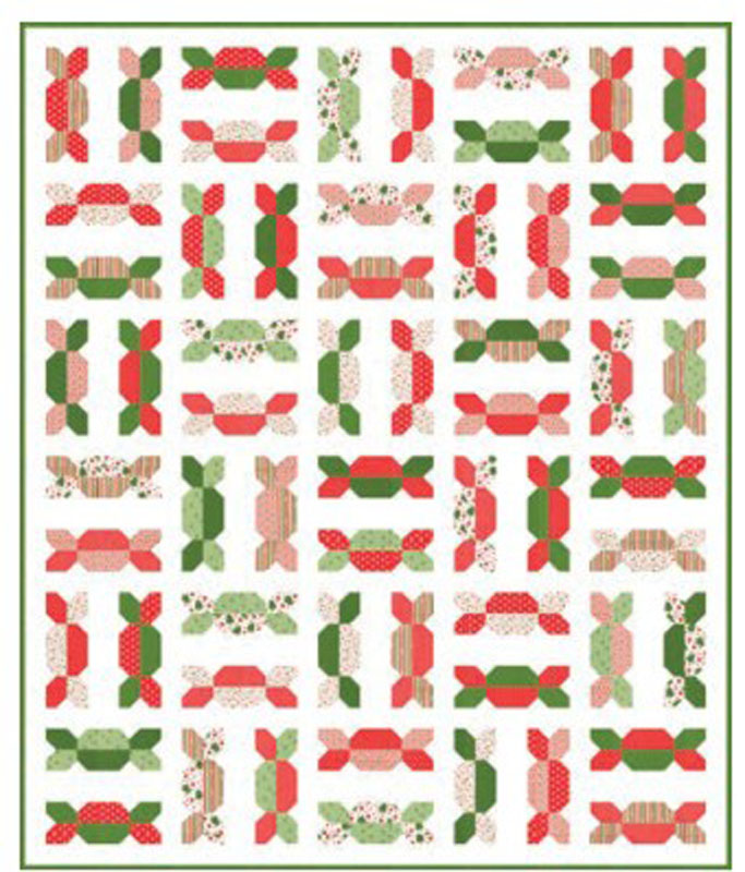 Holiday Crackers Quilt Pattern By Branch And Blume For Moda - Minimum Of 3