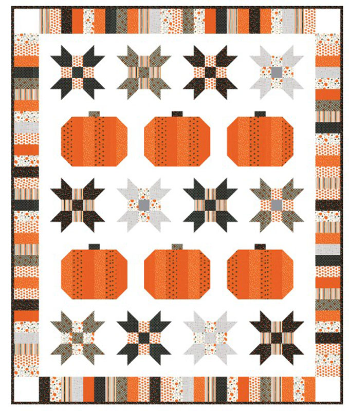 Spooky Season Quilt Pattern By Branch And Blume For Moda - Minimum Of 3