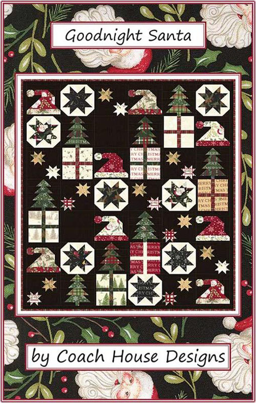 Goodnight Santa Pattern By Coach House Designs For Moda - Minimum Of 3