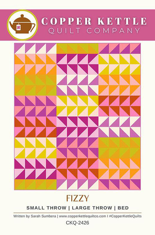 Fizzy Pattern By Copper Kettle Quilt Company For Moda - Minimum Of 3