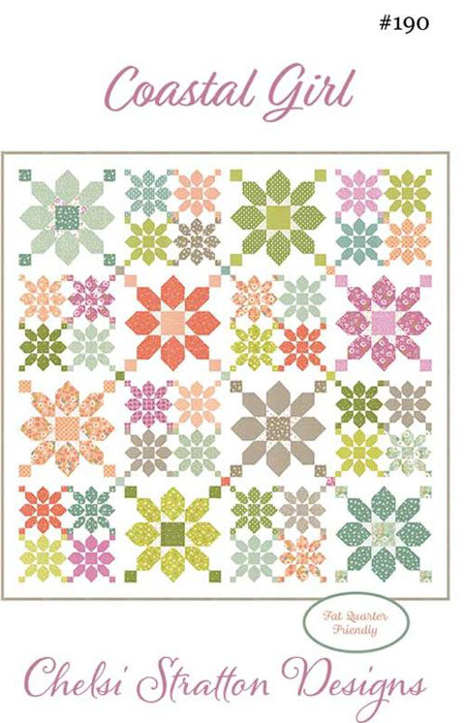 Coastal Girl Pattern By Chelsi Stratton Designs For Moda - Minimum Of 3