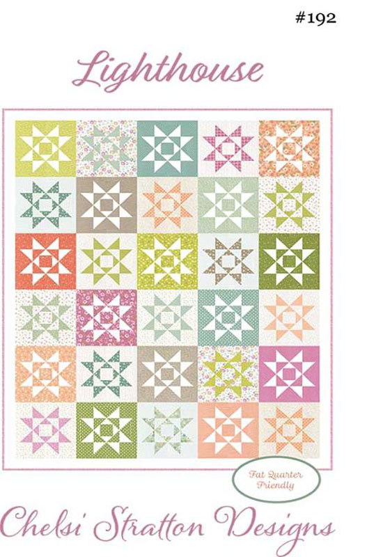 Lighthouse Pattern By Chelsi Stratton Designs For Moda - Minimum Of 3