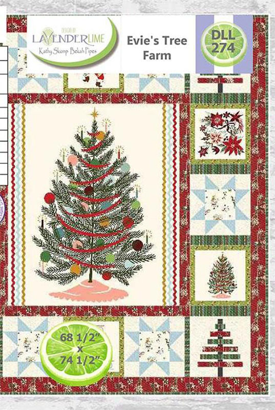 Evie\'s Tree Farm Pattern By Designs By Lavender Lime For Moda - Minimum Of 3
