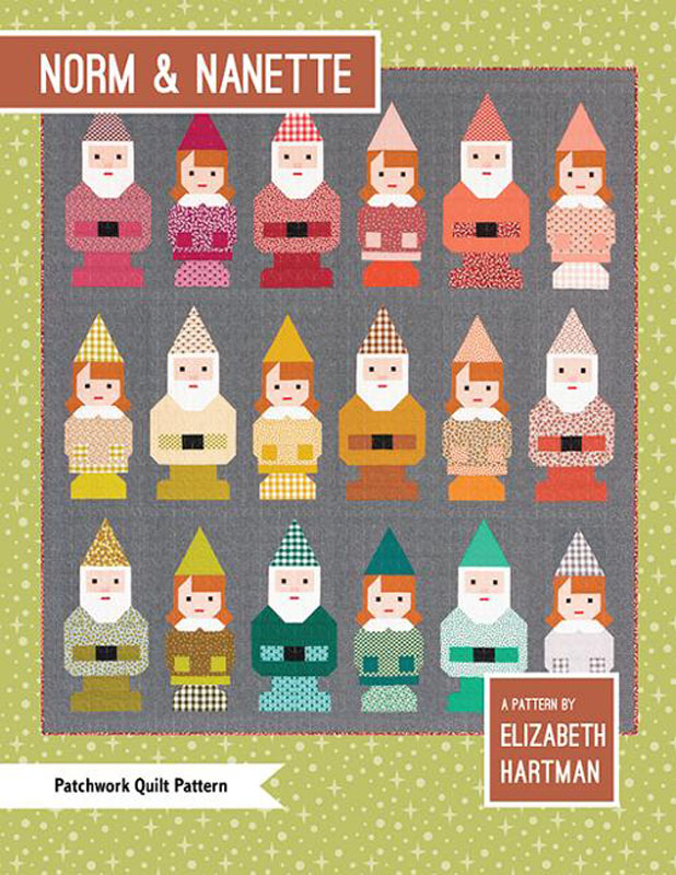 Norm And Nanette Pattern By Patterns By Elizabeth Hartman For Moda - Minimum Of 3
