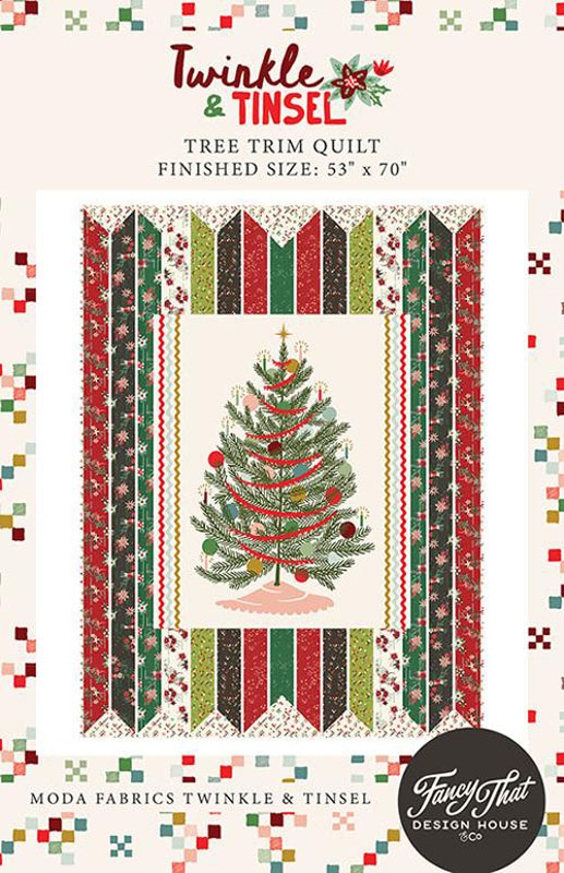 Tree Trim Quilt Pattern By Fancy That Design House For Moda - Minimum Of 3