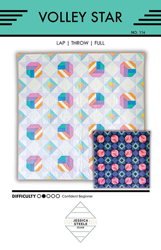 Volley Star Pattern By Jessica Steele Design For Moda - Minimum Of 3